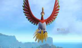 Screenshot of Pokémon Violet showing Ho-oh
