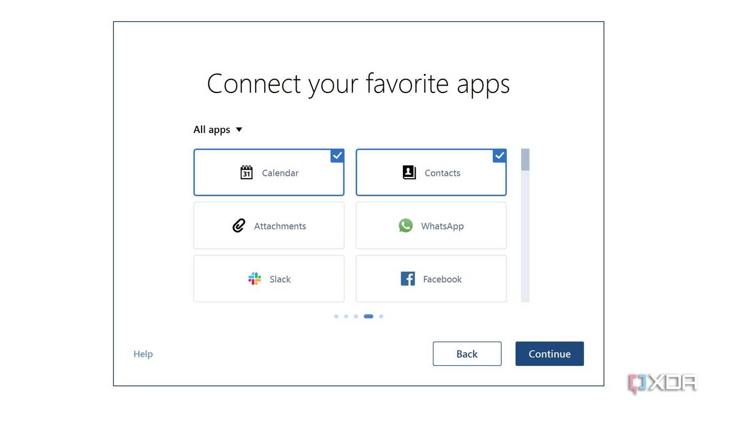 connect apps with Mailbird