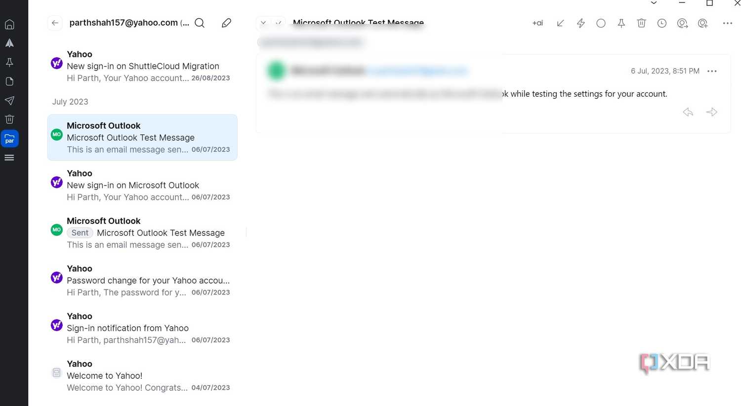 Spark inbox