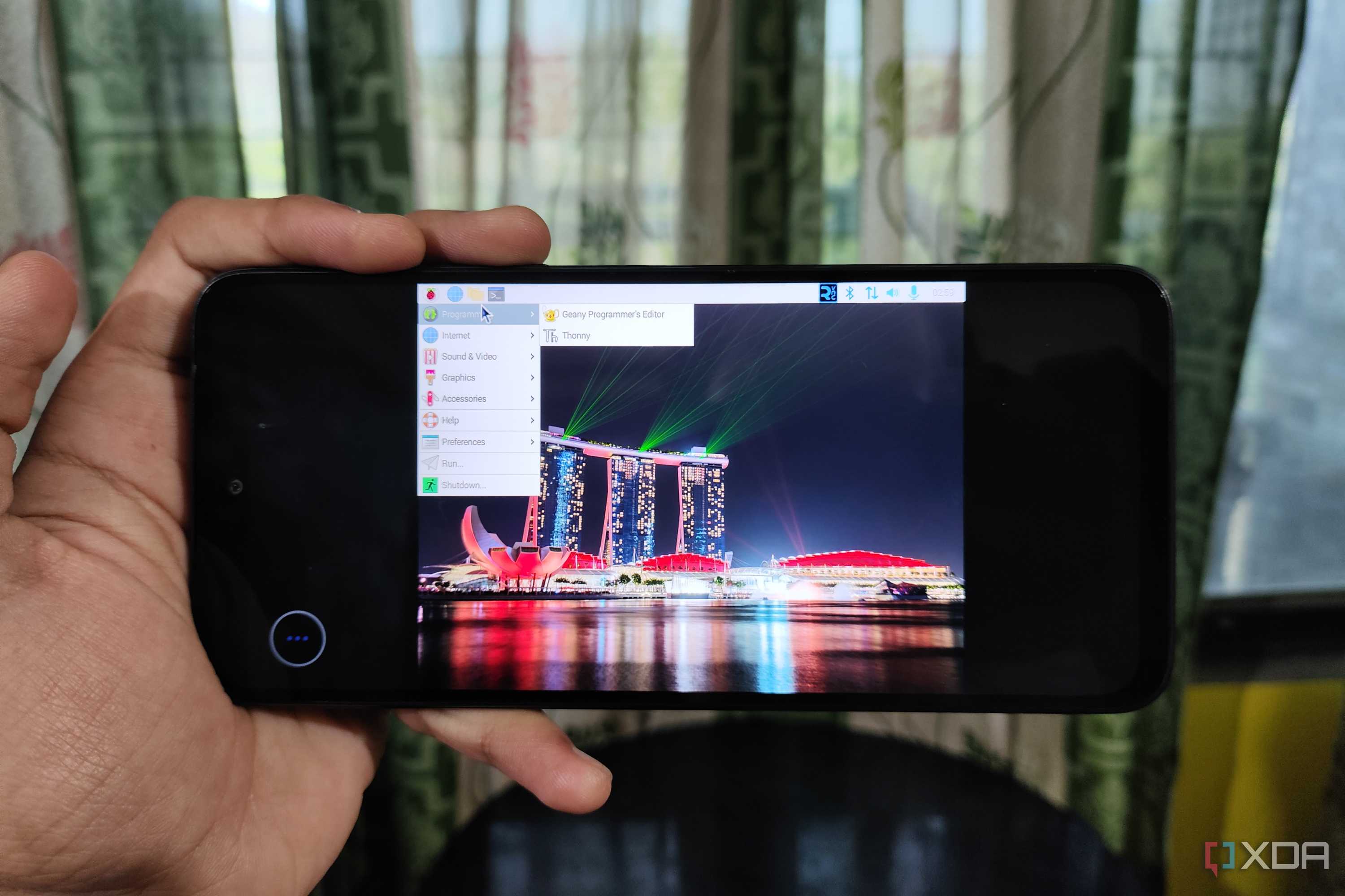 A Poco M6 Pro running RealVNC