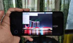 A Poco M6 Pro running RealVNC
