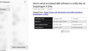 OneNote article clipped
