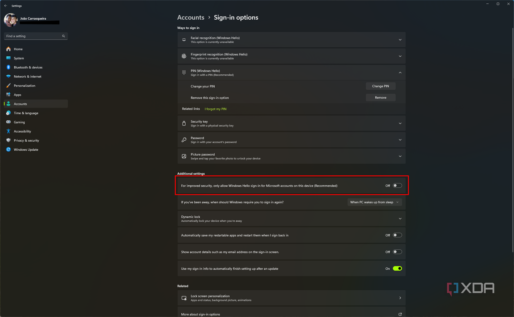 Keep your PC safe by changing your PIN on Windows 11