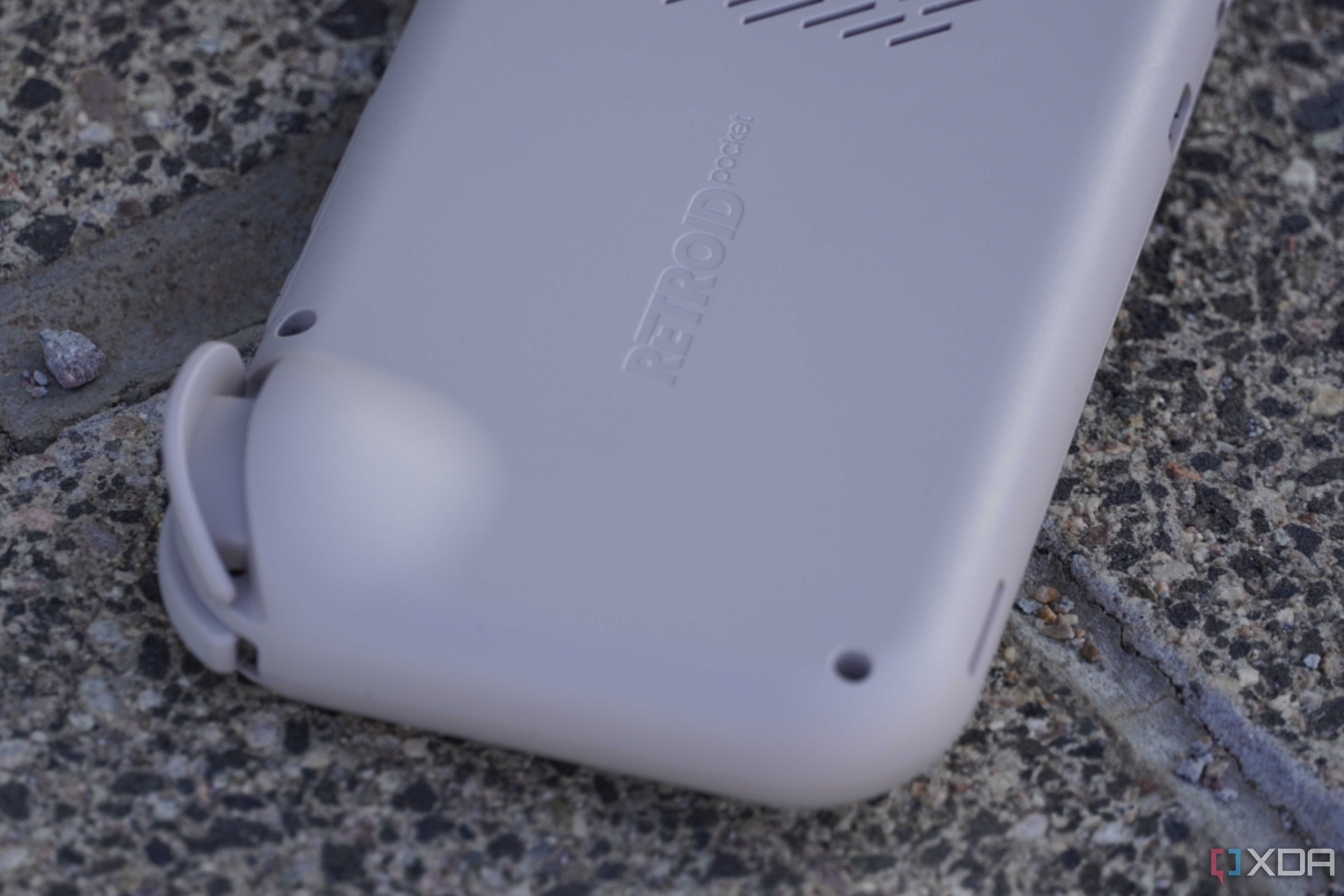 The back of the Retroid Pocket 4 Pro.