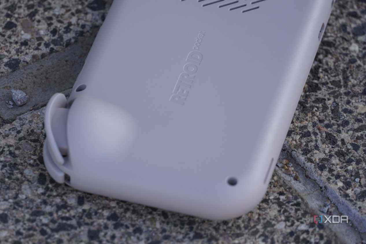 The back of the Retroid Pocket 4 Pro.