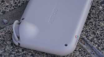 The back of the Retroid Pocket 4 Pro.