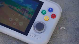 The buttons on a Retroid Pocket 4 Pro.
