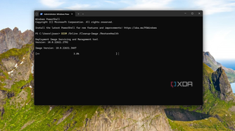 Screenshot of Windows Terminal running a DISM command