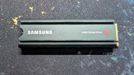 samsung 980pro ssd with heat sink