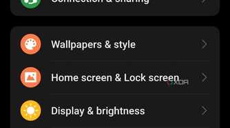 An image showing the highlighted settings page on OnePlus phone.