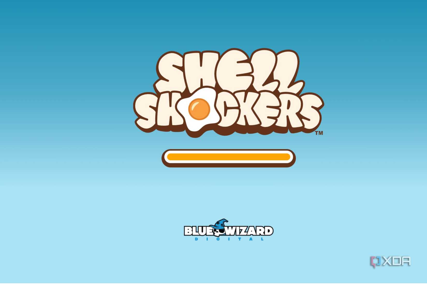 A screenshot showing the Shell Shockers loading page.