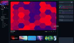Screenshot of SignalRGB's customize effect screen