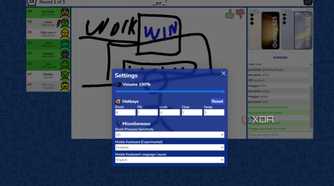 A screenshot showing the Skribbl.io settings page.