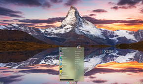 Screenshot of a Windows 11 desktop with StartAllBack Start menu in Windows 11 style