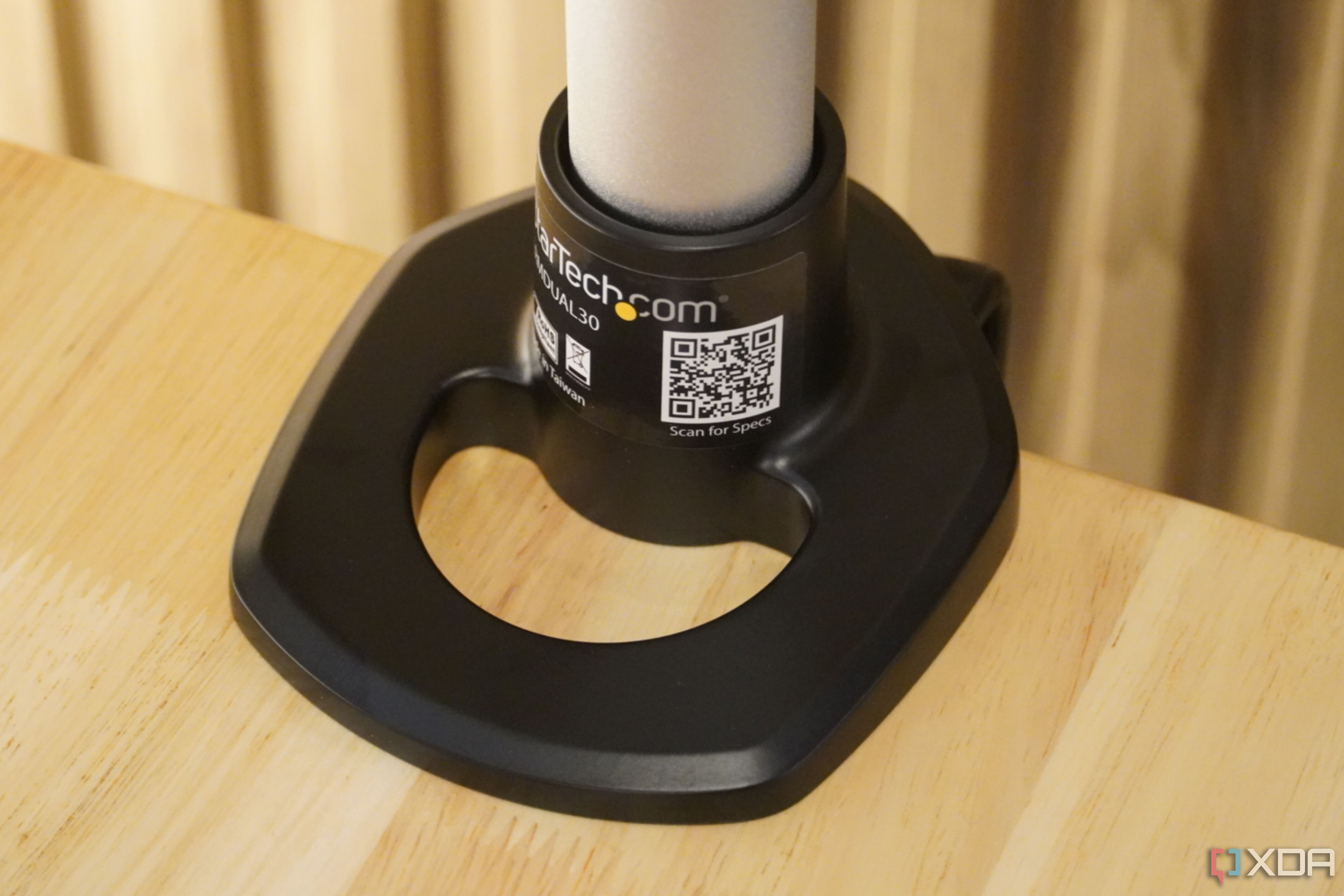 The desk clamp for the StarTech monitor mount.