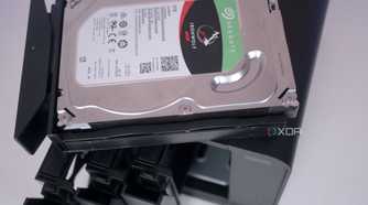 TerraMaster F4-424 Pro with a HDD