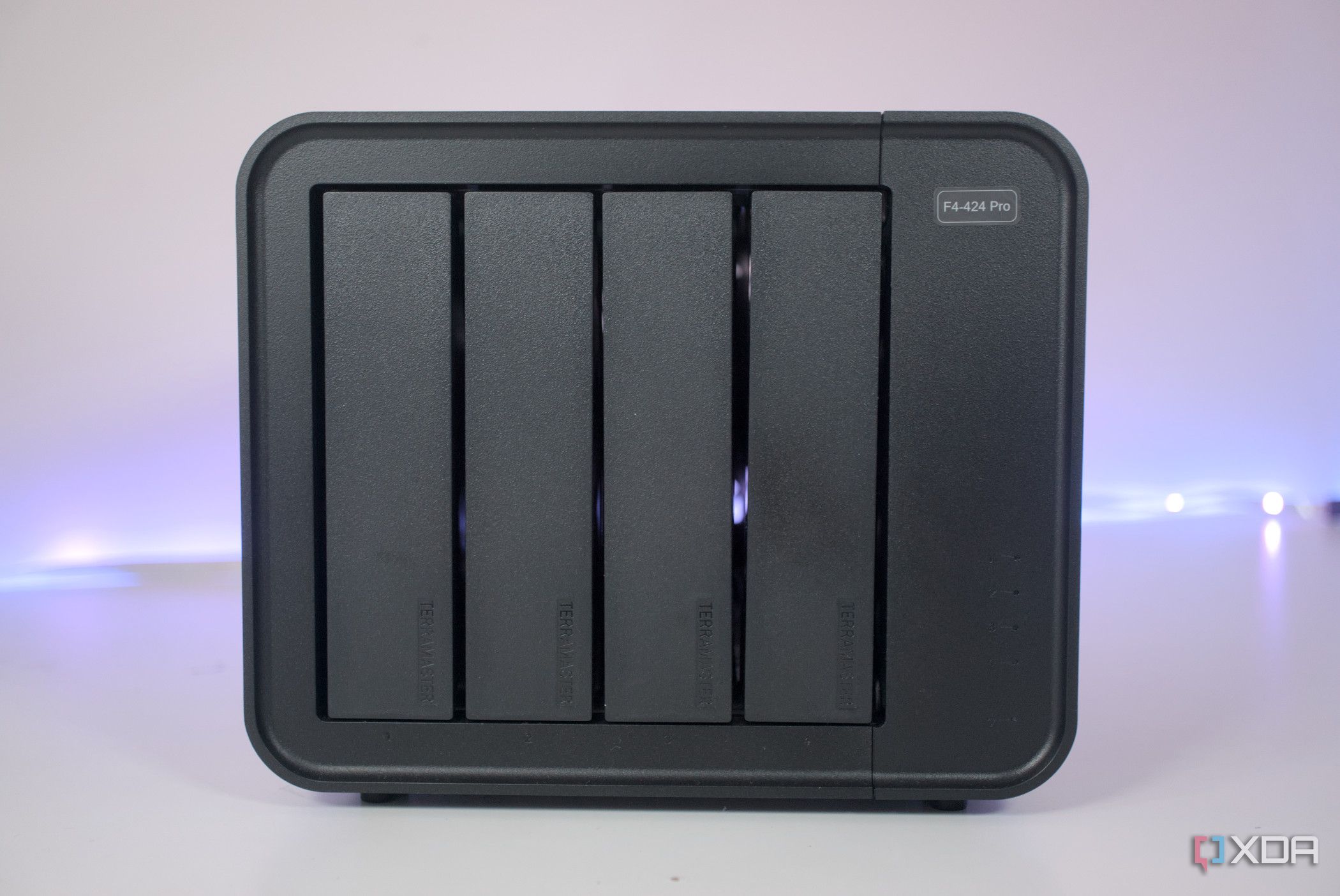 Front of the TerraMaster F4-424 Pro