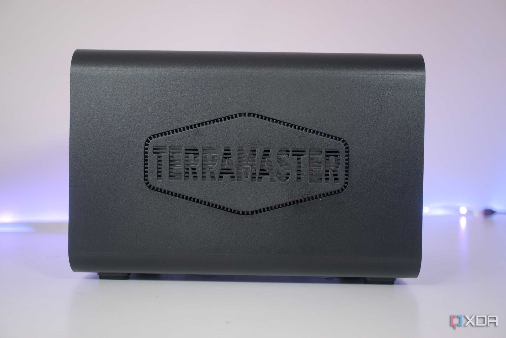 Side of the TerraMaster F4-424 Pro