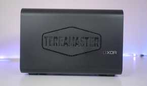 Side of the TerraMaster F4-424 Pro