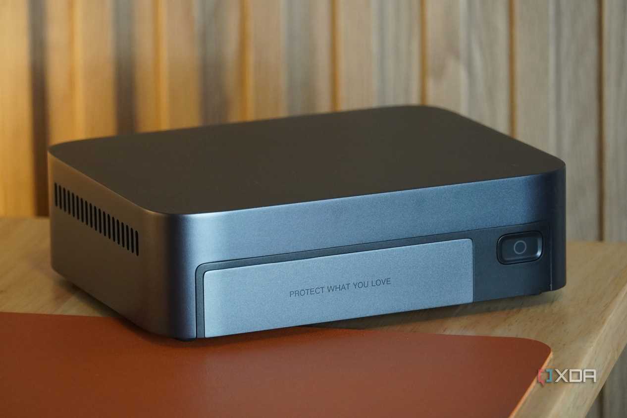 The Ugreen NAS on a desk.