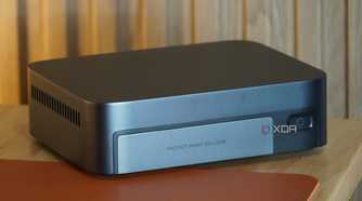 The Ugreen NAS on a desk.