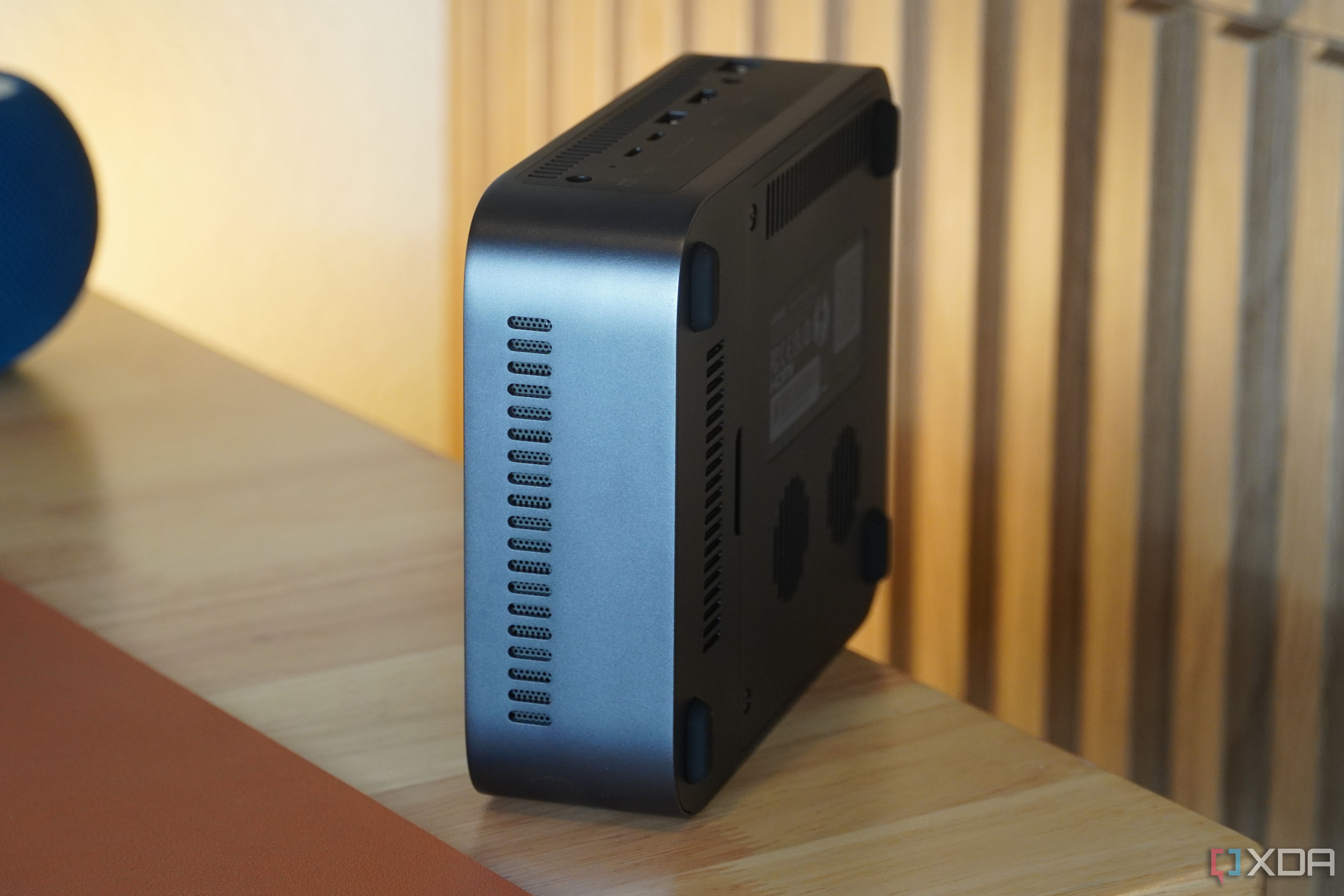 The side of the Ugreen NAS.