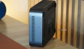 The side of the Ugreen NAS.