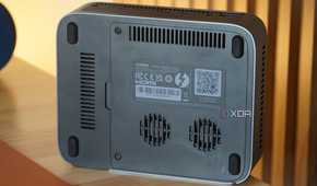 The underside of the Ugreen NAS.