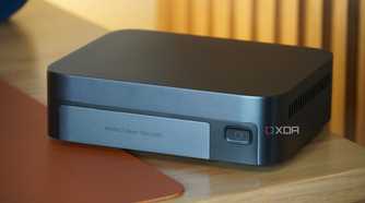 An angled view of the Ugreen NAS.