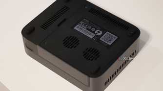 The bottom cover of the Ugreen NAS.
