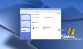 Screenshot of Windows Explorer in Windows XP showing the My Computer folder