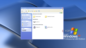 Screenshot of Windows Explorer in Windows XP showing the My Computer folder
