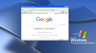 Screenshot of Internet Explorer on Windows XP