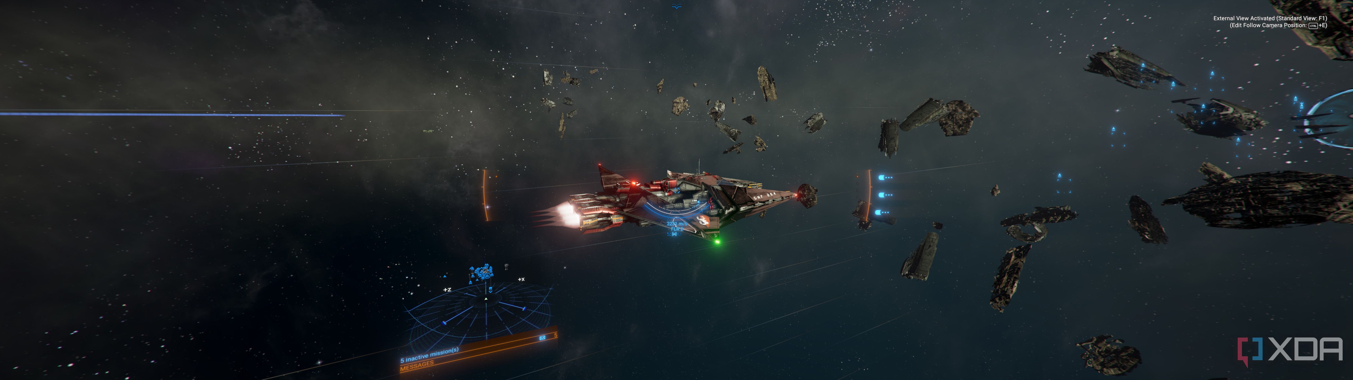 Exploring the unknown in X4: Foundations