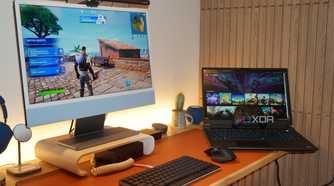 Xbox Cloud Gaming on an iMac and an Alienware laptop.