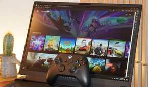 Xbox Cloud Gaming on an Alienware laptop.