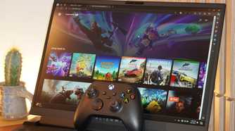 Xbox Cloud Gaming on an Alienware laptop.