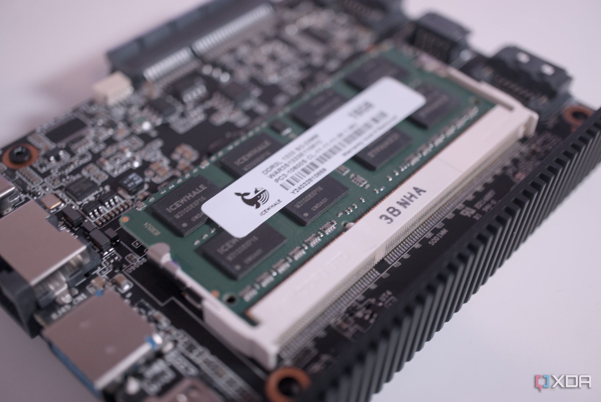 ZimaBlade with RAM installed
