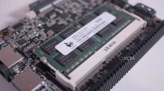 ZimaBlade with RAM installed