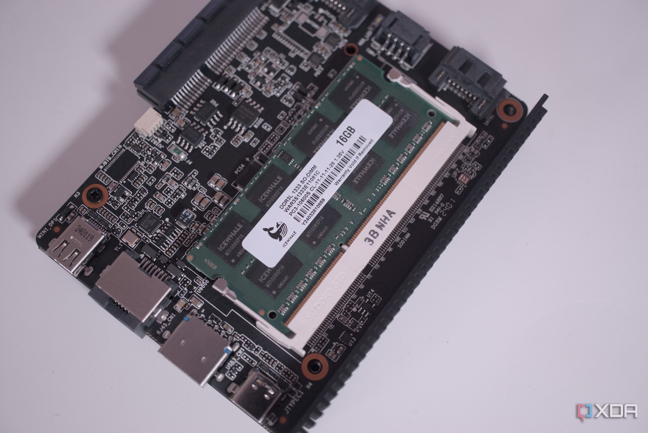ZimaBlade with RAM installed