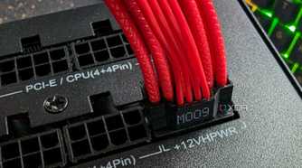 an image showing the 12VHPWR cable plugged into a psu