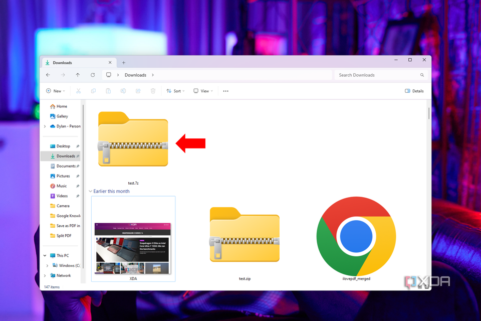 How to open .7z files in Windows 11