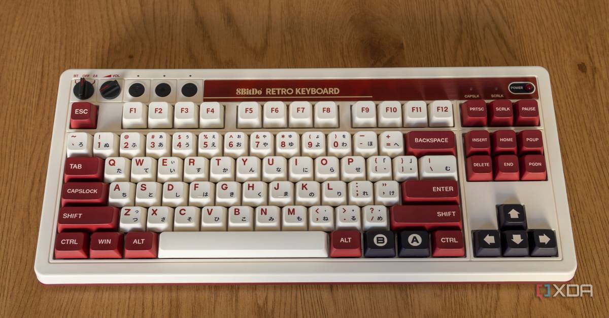 8BitDo Retro mechanical Keyboard review: I want more products