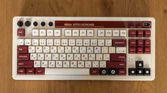 Top-down view of the 8BitDo Retro Mechanical Keyboard