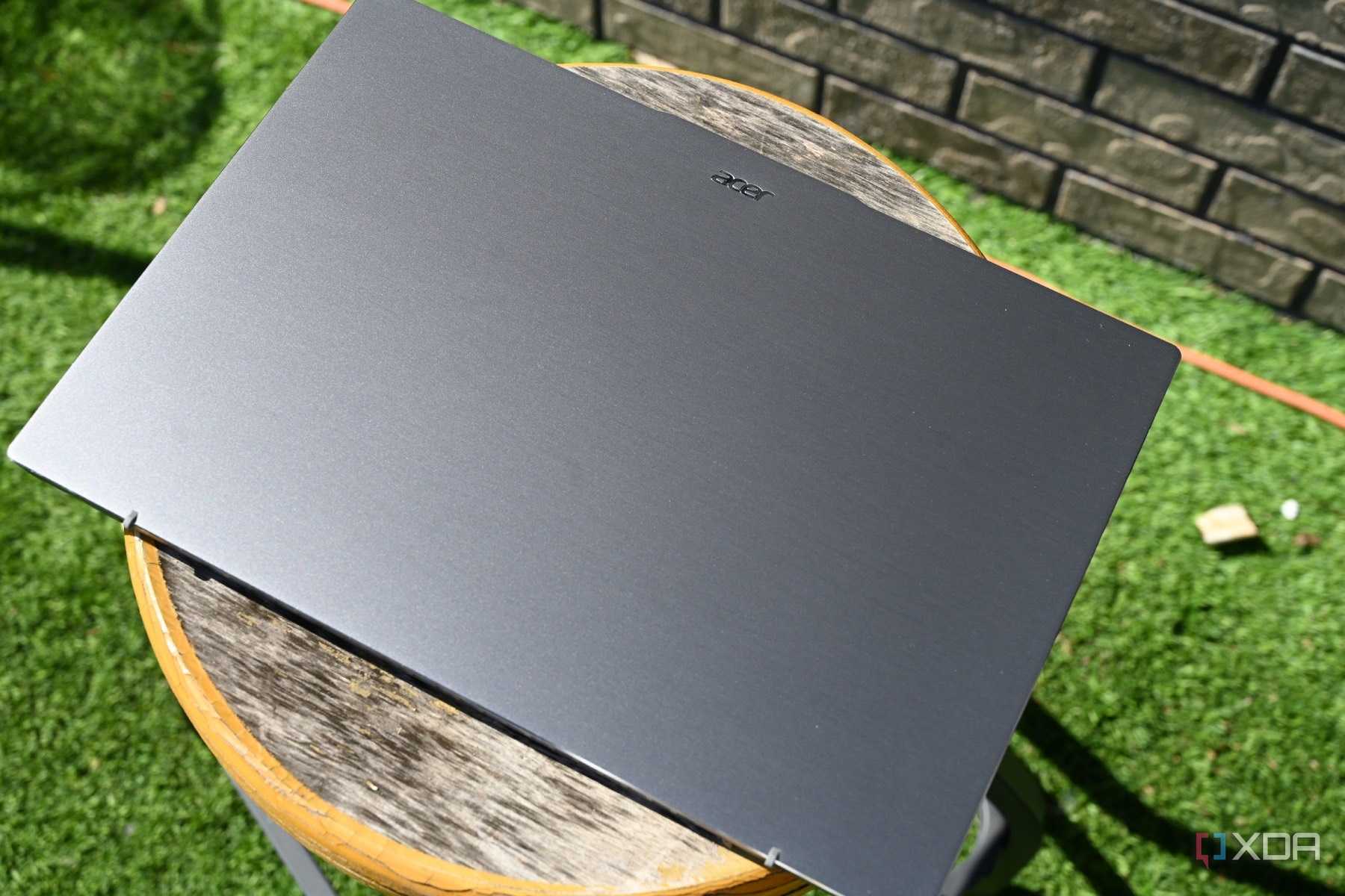 Top down shot of closed Acer Swift Go 16 (2024)