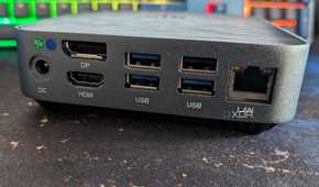 amd mini pc showing input ports