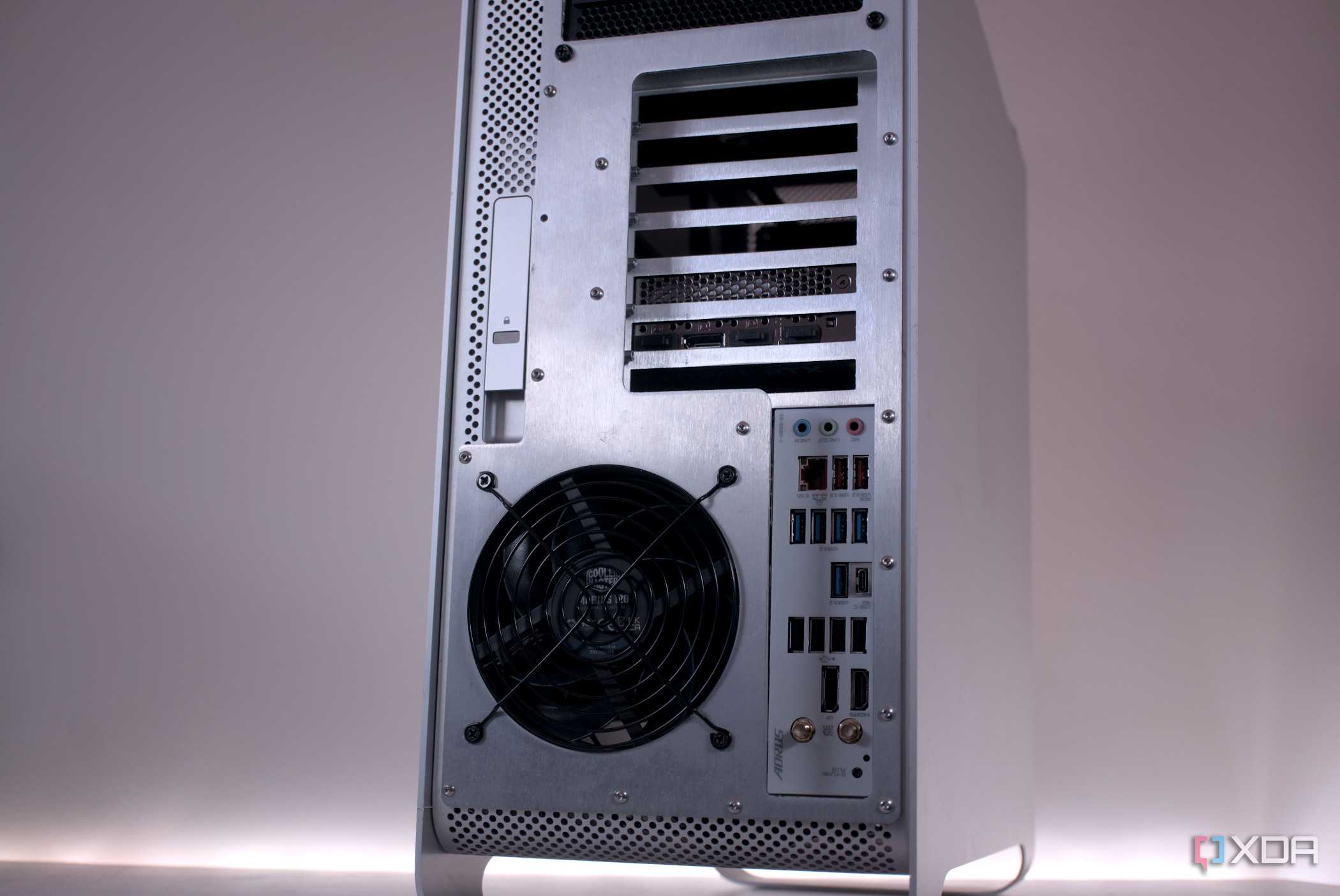 Project G5 rear panel fan