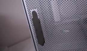 Cutting out the old Power Mac G5 I/O
