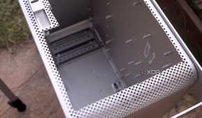 Power Mac G5 without the rear panel