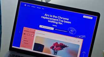 An image showing Arc browser running on a MacBook Air.